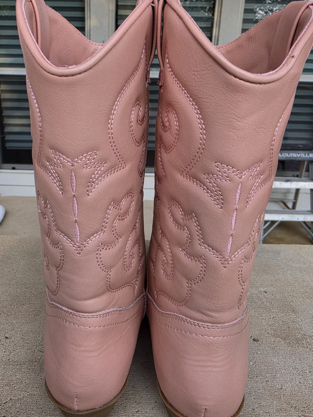 Tucker + Tate Cassidy Pink Blush Western Cowgirl Boots - Kids Size 3 Youth